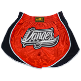 Muaythai Shorts Danger Red/Black