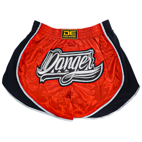 Muaythai Shorts Danger Red/Black