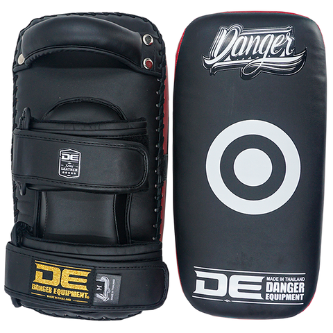 Thai Pads Danger Semi Leather PRO Black/Red