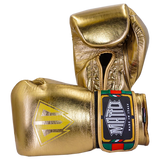 Boxing Gloves Velcro Matto 24k Gold Edition