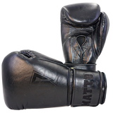 Boxing Gloves Velcro Matto Embriodry Black