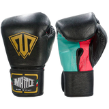 Boxing Gloves Velcro Matto Black Miami Limited Edition