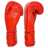 Boxing Gloves Velcro Matto Embriodry Ferrari Red