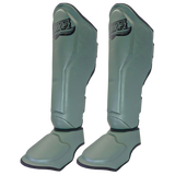 Shin Guards Danger Supermax Microfiber Army Green