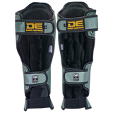 Shin Guards Danger Supermax Microfiber Army Green