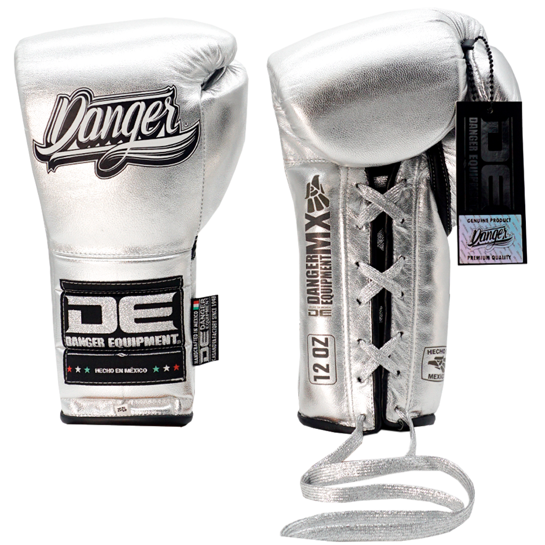 Boxing Pro Gloves Laces Danger Mx Platinum – Danger Equipment