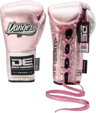 Boxing Pro Gloves Laces Danger Mx Pink Metal
